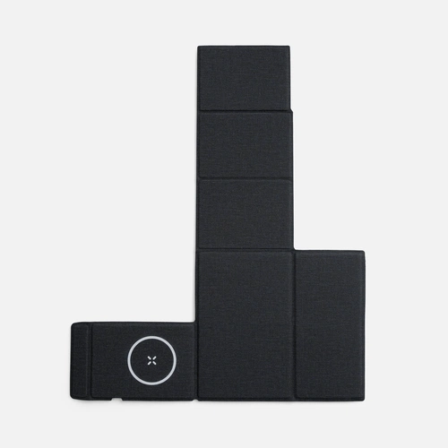 Складной органайзер с беспроводной зарядкой Midstream ver.2, серый Складной органайзер с беспроводной зарядкой Midstream ver.2, серый