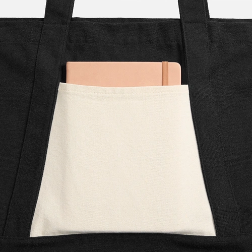 Шопер Shophop, черный с неокрашенным Шопер Shophop, черный с неокрашенным