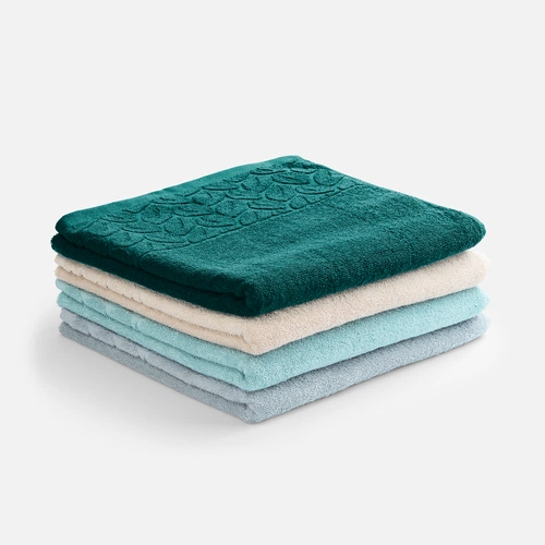 Полотенце махровое Hoya, среднее, голубое Полотенце махровое Hoya, среднее, голубое