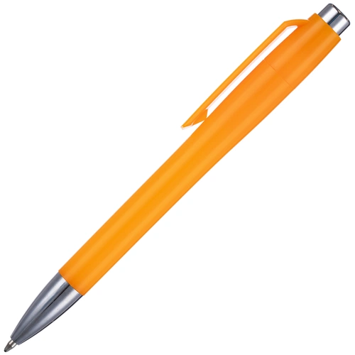 Ручка шариковая Klippa, оранжевая Ручка шариковая Klippa, оранжевая