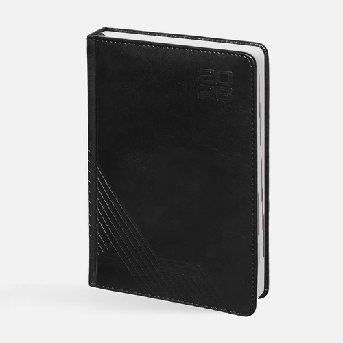 Ежедневник Faro, датированный, черный Ежедневник Faro, датированный, черный