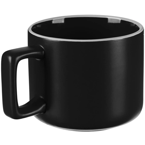 Чашка Fusion, ver.2, черная Чашка Fusion, ver.2, черная