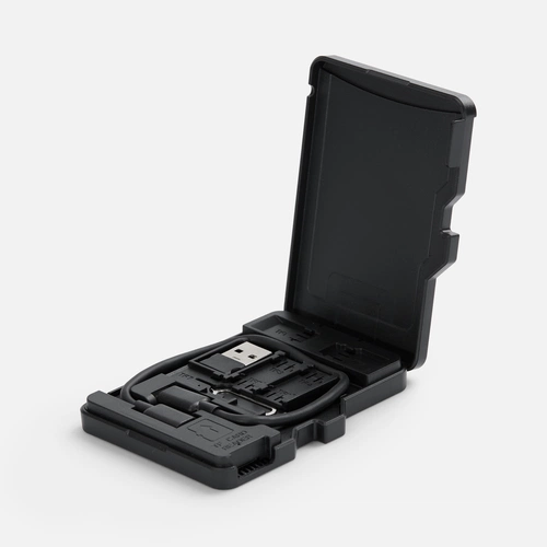 Футляр для карт памяти и SIM-карт Multitask, черный Футляр для карт памяти и SIM-карт Multitask, черный