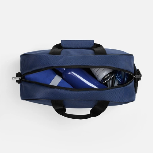 Спортивная сумка Atlantes, темно-синяя с черным Спортивная сумка Atlantes, темно-синяя с черным