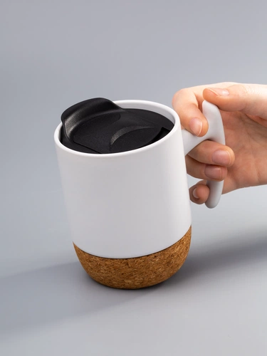 Кружка Corky Grip, белая Кружка Corky Grip, белая