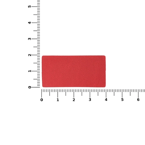 Лейбл Listra Latte, XS, красный Лейбл Listra Latte, XS, красный