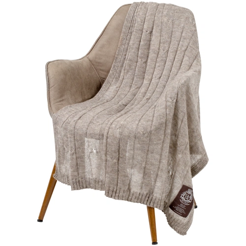 Плед Grasse, бежево-серый Плед Grasse, бежево-серый