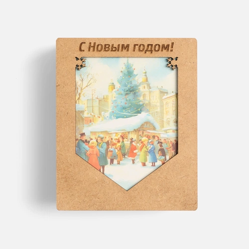 Деревянные флажки «Праздничные мотивы» Деревянные флажки «Праздничные мотивы»