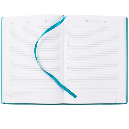 Ежедневник Prizma, недатированный, бирюзовый Ежедневник Prizma, недатированный, бирюзовый