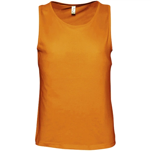 Майка мужская Justin 150, оранжевая Майка мужская Justin 150, оранжевая