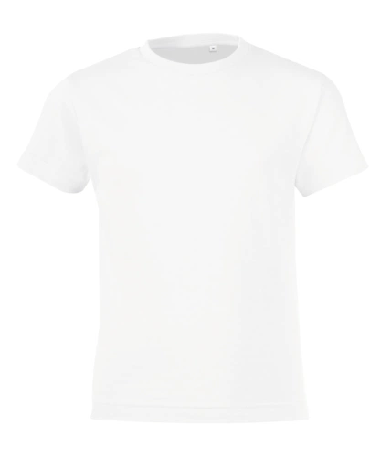 Футболка детская Regent Fit Kids, белая Футболка детская Regent Fit Kids, белая