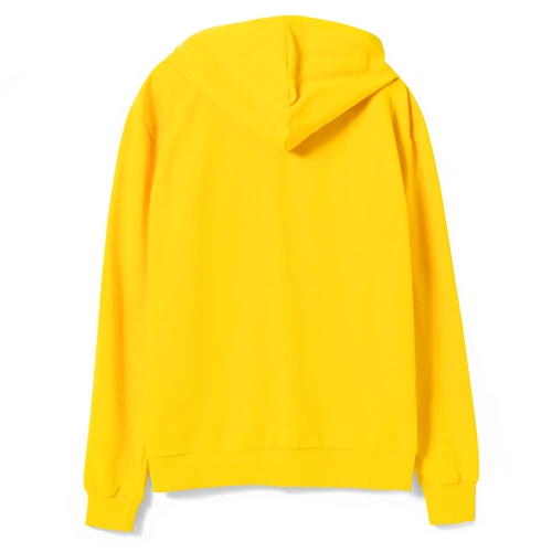 Толстовка на молнии с капюшоном Unit Siverga, желтая Толстовка на молнии с капюшоном Unit Siverga, желтая