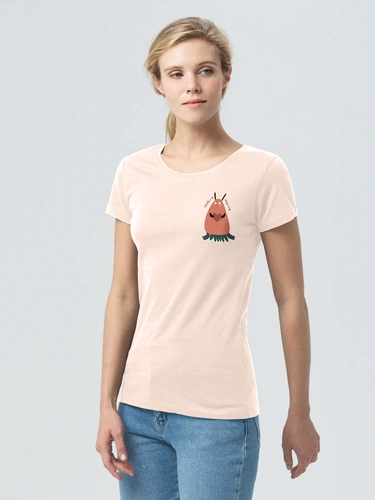 Футболка женская «Любоф-моркоф II», розовая Футболка женская «Любоф-моркоф II», розовая