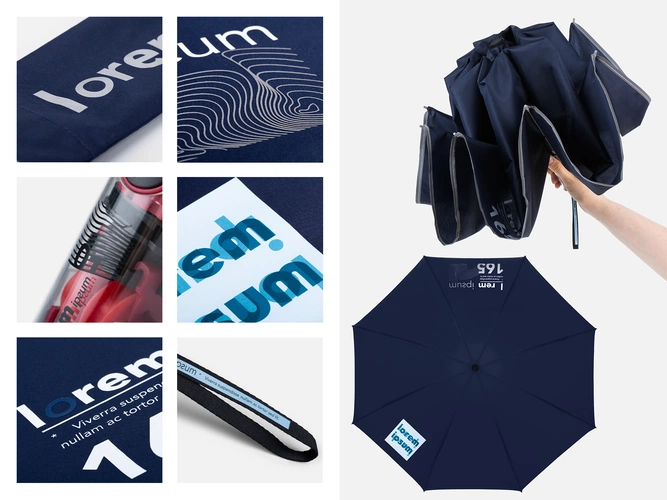 Сет зонтов с нанесением