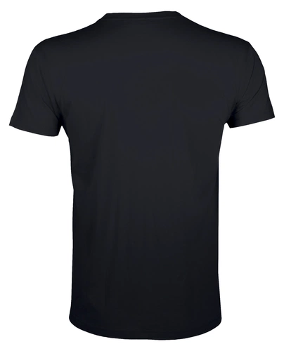 Футболка мужская Regent Fit 150, черная Футболка мужская Regent Fit 150, черная