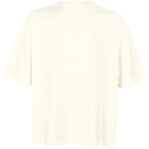 Футболка оверсайз женская Boxy Women, молочно-белая Футболка оверсайз женская Boxy Women, молочно-белая