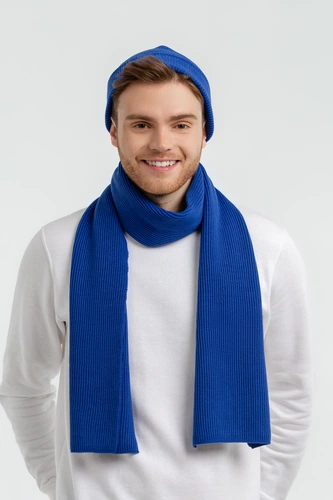 Шарф Life Explorer, ярко-синий (василек) Шарф Life Explorer, ярко-синий (василек)