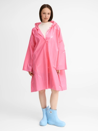 Дождевик-плащ CloudTime с печатью в один цвет на заказ Дождевик-плащ CloudTime с печатью в один цвет на заказ