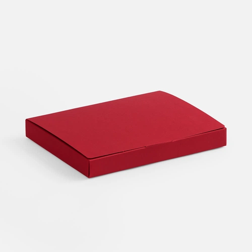 Коробка самосборная Flacky, темно-красная Коробка самосборная Flacky, темно-красная