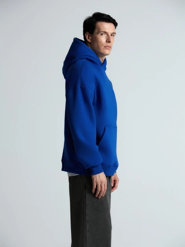 Худи Kulonga Oversize, ярко-синее Худи Kulonga Oversize, ярко-синее