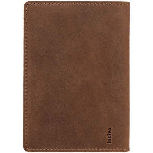 Обложка для паспорта inStream, коричневая Обложка для паспорта inStream, коричневая