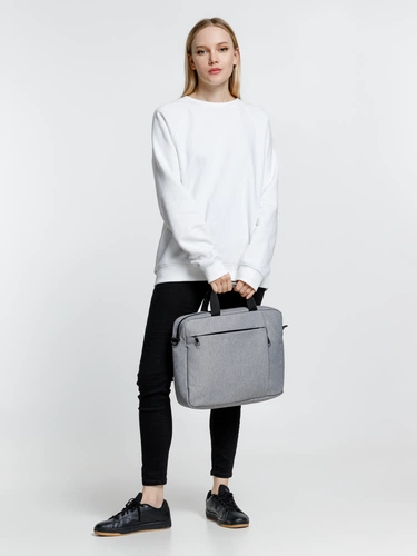 Сумка для ноутбука Oneworld, серая Сумка для ноутбука Oneworld, серая