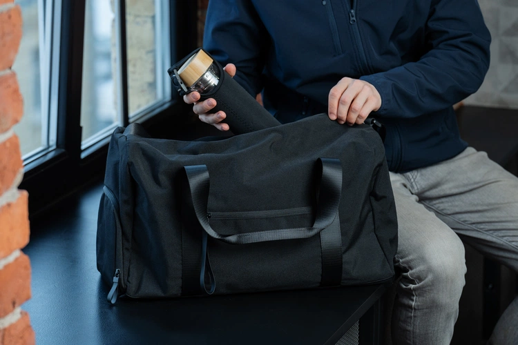 Сумка дорожная urbanPulse, черная Сумка дорожная urbanPulse, черная