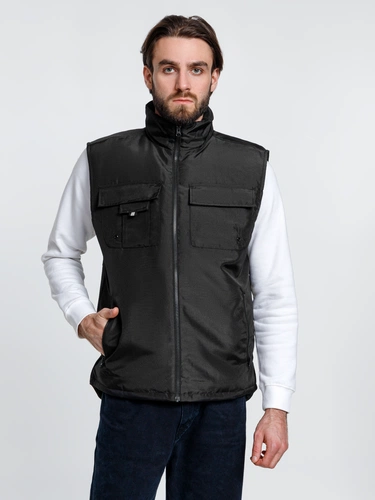 Жилет мужской Stockholm, черный Жилет мужской Stockholm, черный