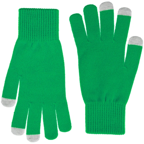 Перчатки сенсорные Urban Flow, зеленые Перчатки сенсорные Urban Flow, зеленые