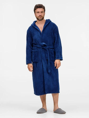Халат флисовый Magic Mantle, темно-синий Халат флисовый Magic Mantle, темно-синий