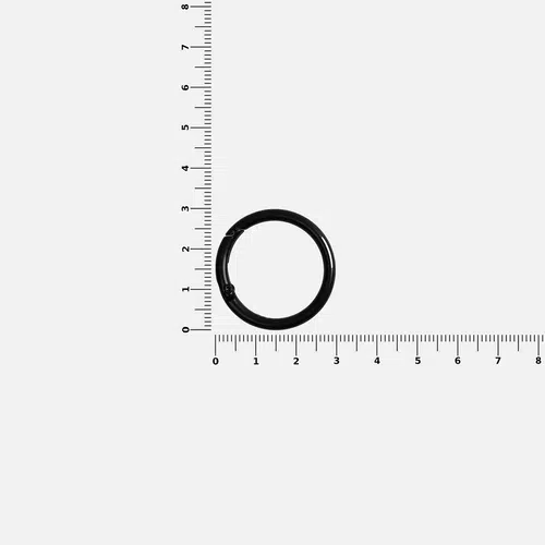 Карабин-кольцо Claus, L, черный Карабин-кольцо Claus, L, черный