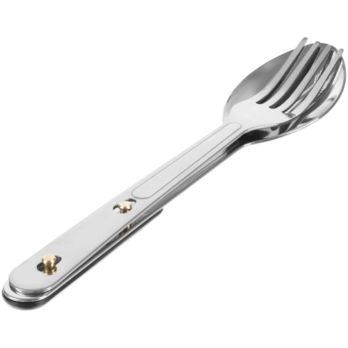 Набор походных столовых приборов Campsite, черный Набор походных столовых приборов Campsite, черный