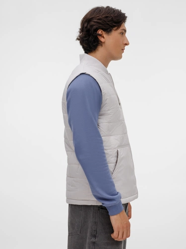 Жилет унисекс Warmbridge, светло-серый Жилет унисекс Warmbridge, светло-серый