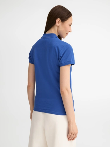 Рубашка поло женская People 210, ярко-синяя (royal) Рубашка поло женская People 210, ярко-синяя (royal)
