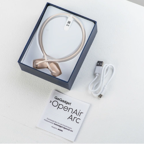 Беспроводные наушники OpenAir Arc, бежевые Беспроводные наушники OpenAir Arc, бежевые