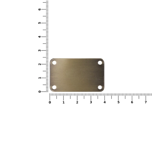 Шильдик металлический Furo, бронзовый Шильдик металлический Furo, бронзовый