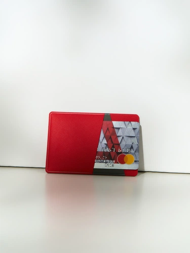 Картхолдер Dual, серо-красный Картхолдер Dual, серо-красный