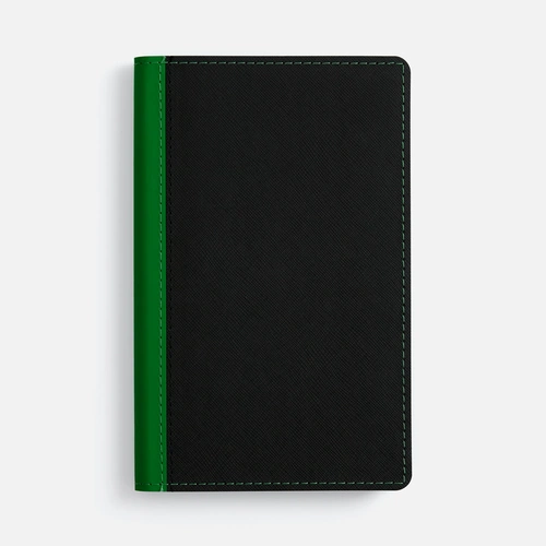 Ежедневник Nice Twice, недатированный, черный с ярко-зеленым Ежедневник Nice Twice, недатированный, черный с ярко-зеленым