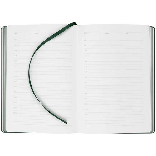 Ежедневник New Factor Metal, зеленый Ежедневник New Factor Metal, зеленый