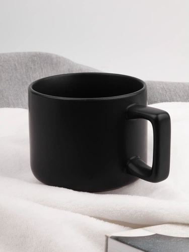 Чашка Jumbo в коробке матовая, черная Чашка Jumbo в коробке матовая, черная