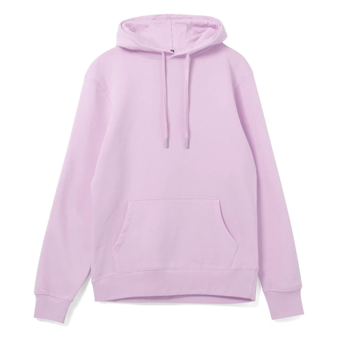 Толстовка с капюшоном унисекс Hoodie, сиреневая Толстовка с капюшоном унисекс Hoodie, сиреневая