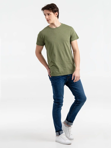 Футболка мужская Regent Fit 150, меланж хаки Футболка мужская Regent Fit 150, меланж хаки