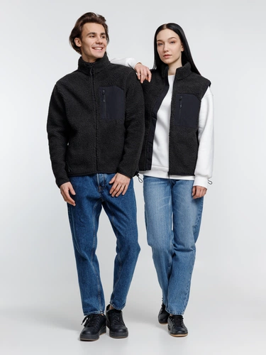 Жилет унисекс Fury BW, темно-серый (графит) Жилет унисекс Fury BW, темно-серый (графит)