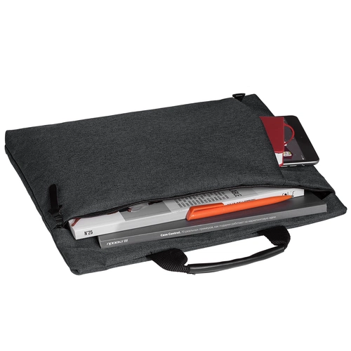 Сумка для документов HotDoc, темно-серая Сумка для документов HotDoc, темно-серая