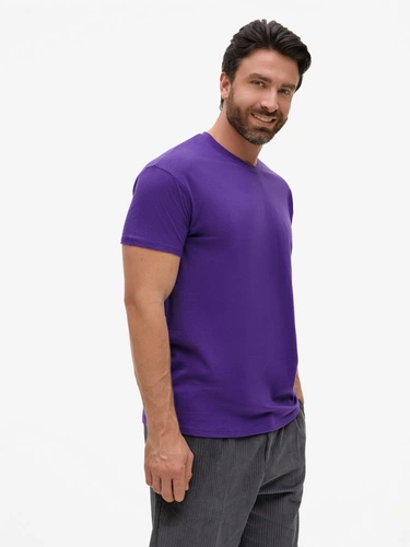 Футболка Imperial 190, темно-фиолетовая Футболка Imperial 190, темно-фиолетовая