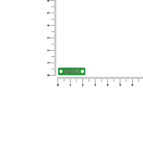 Шильдик металлический Alfa Liten, зеленый неон Шильдик металлический Alfa Liten, зеленый неон