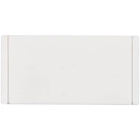 Лейбл из ПВХ Dzeta, S, белый