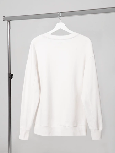 Свитшот унисекс Kosmos 2.0, кремовый Свитшот унисекс Kosmos 2.0, кремовый