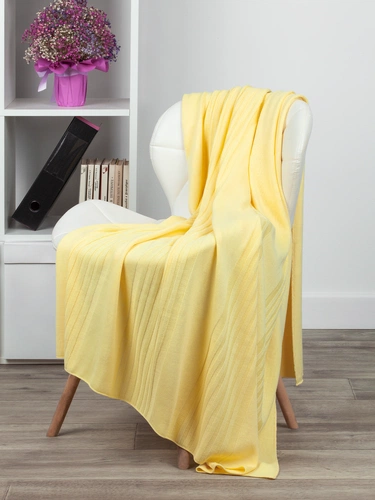 Плед Pail Tint, светло-желтый Плед Pail Tint, светло-желтый