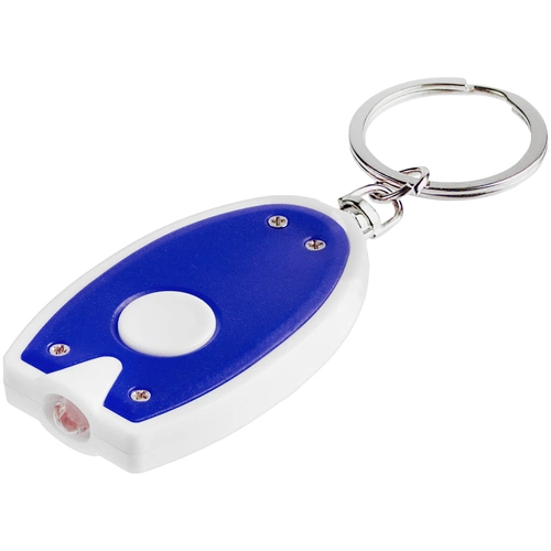 Брелок-фонарик Vivid, ver.2, синий с белым Брелок-фонарик Vivid, ver.2, синий с белым